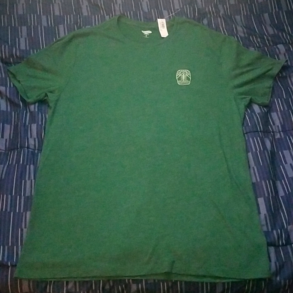 Big and Tall Old Navy Green Short Sleeve